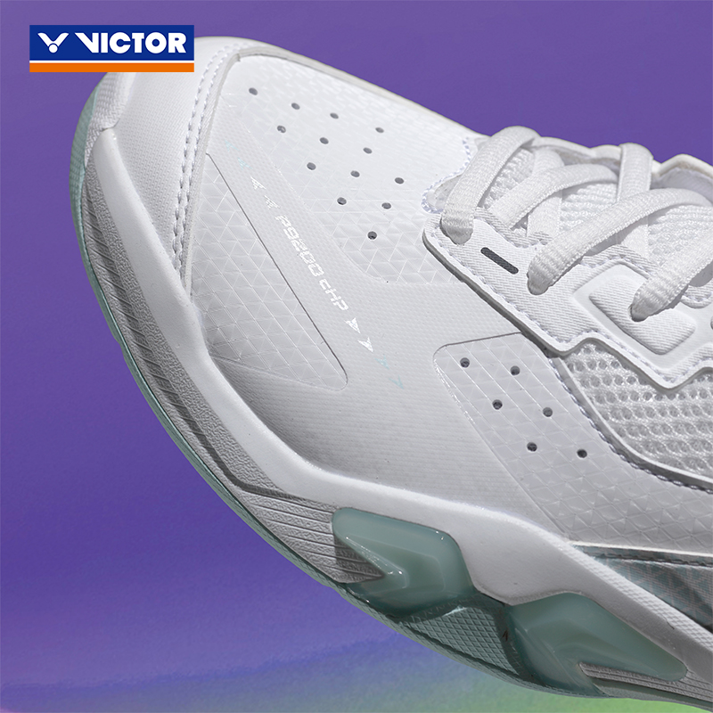 Victor P9200cHP AG Badminton Shoes White/ Green UNISEX