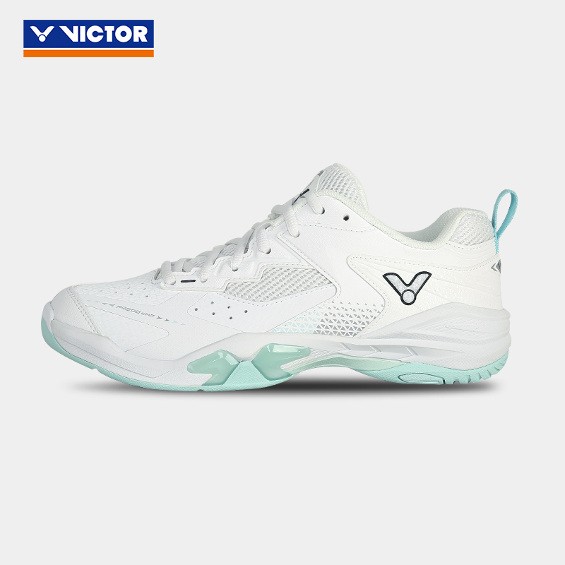 Victor P9200cHP AG Badminton Shoes White/ Green UNISEX