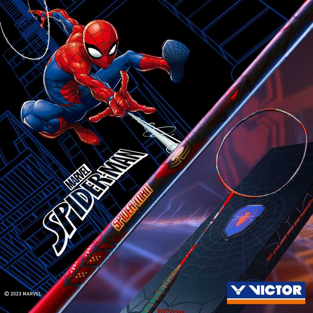 Victor X Spider-man GB Badminton Racquet Giftbox 4U(83g)G5