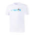 Victor X LZJ Cartoon Sports Shirt T20056A White UNISEX