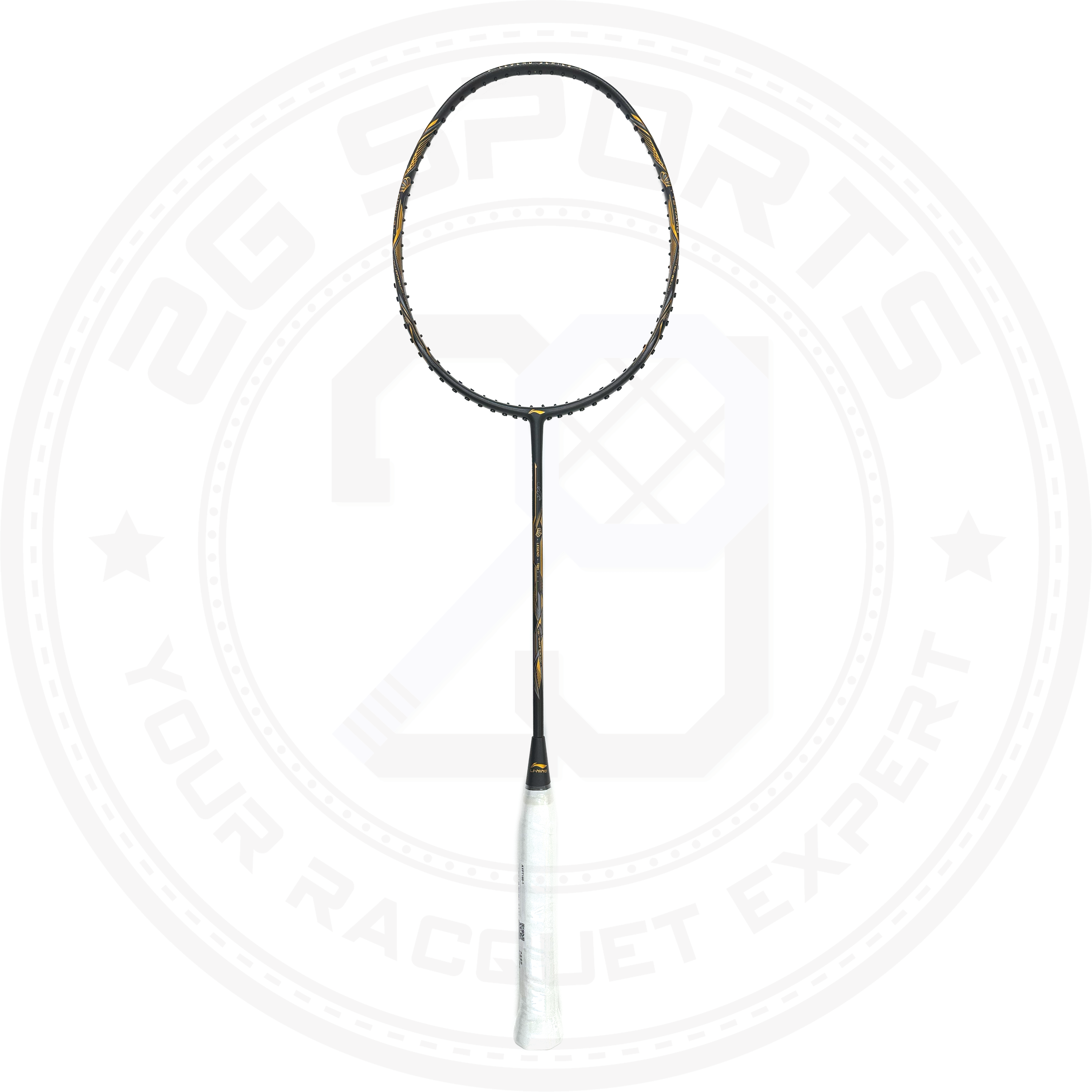 Li-Ning Windstorm 79s Lightweight Balanced Badminton Racquet Black/ Gold (UNSTRUNG)