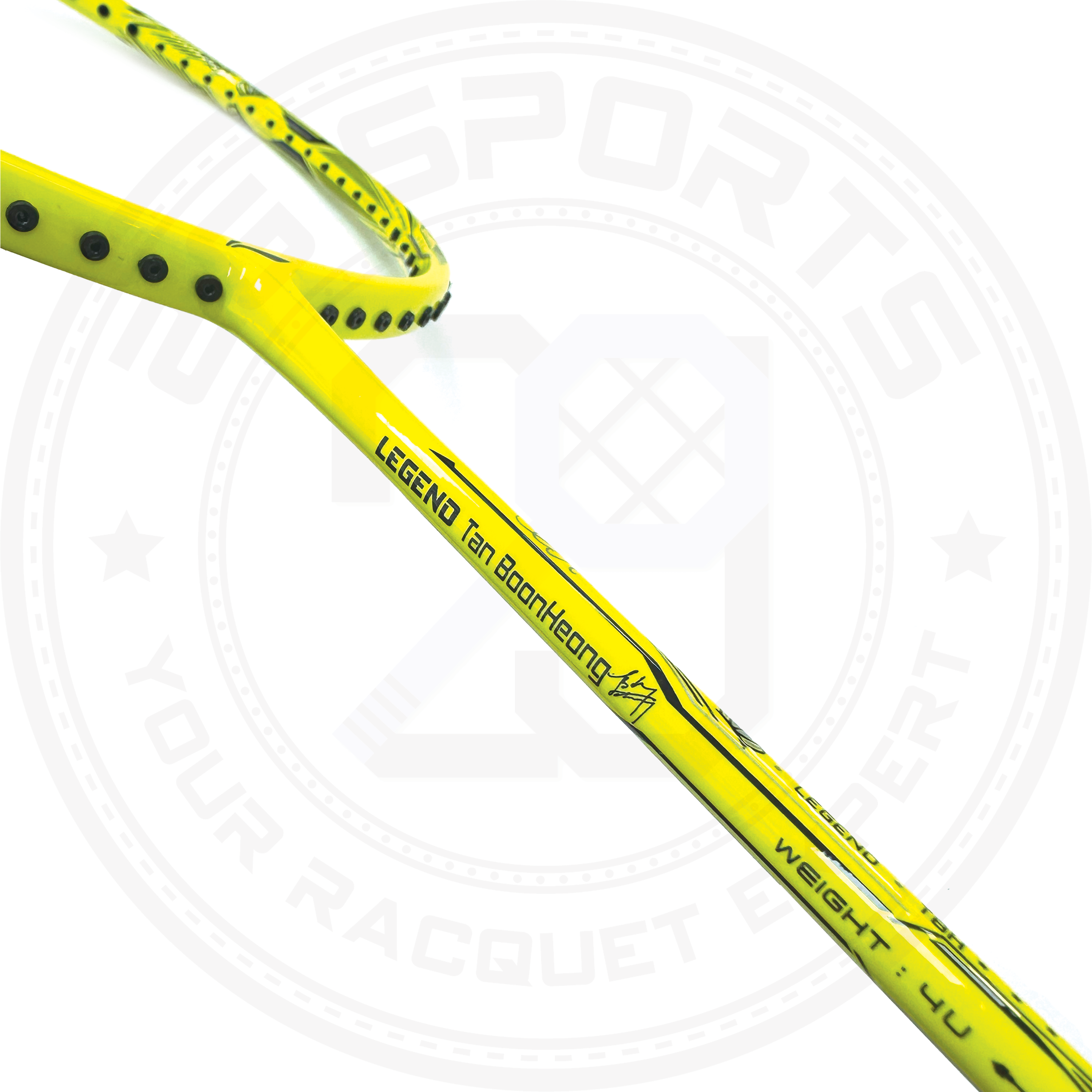 Li-Ning X TBH Legend Series Badminton Racquet Yellow 4U(84g)G6 (Limited)