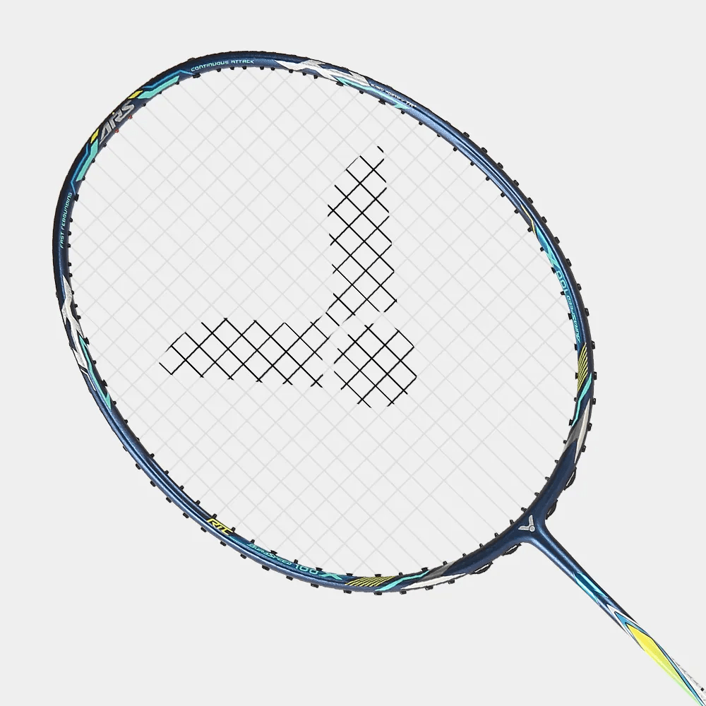 Victor Auraspeed 100X B Badminton Racquet (Deep Sea Blue) (UNSTRUNG) - 2G SPORTS