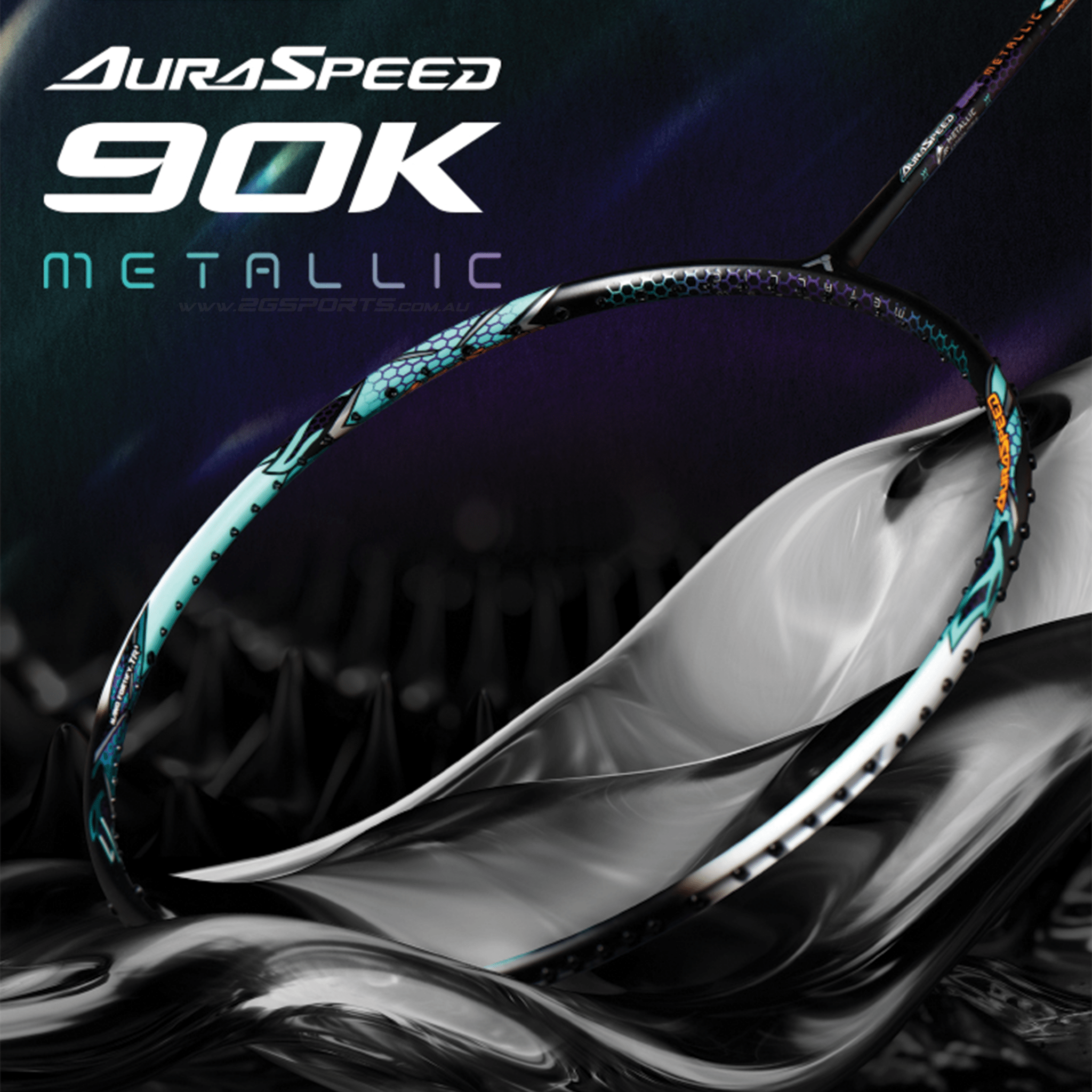 Victor Auraspeed 90K Metallic Badminton Racquet (UNSTRUNG) - 2G SPORTS