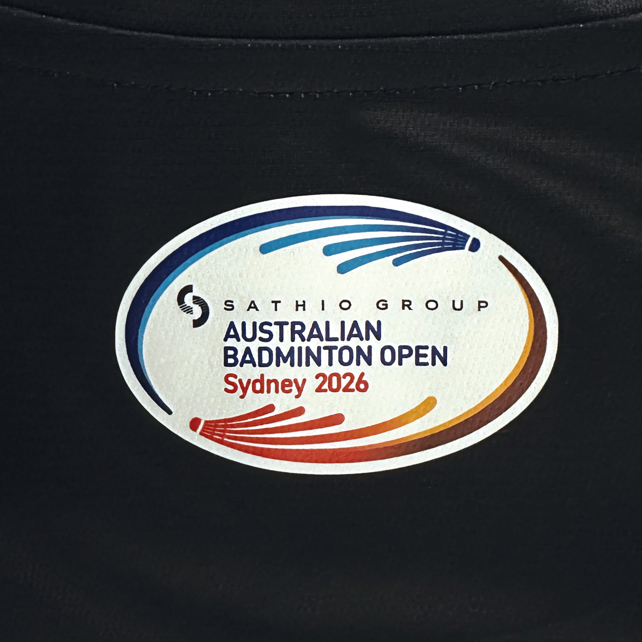 Victor Australian Badminton Open Souvenir Sports Shirt T-ABO26 C (Black) MEN'S - 2G SPORTS