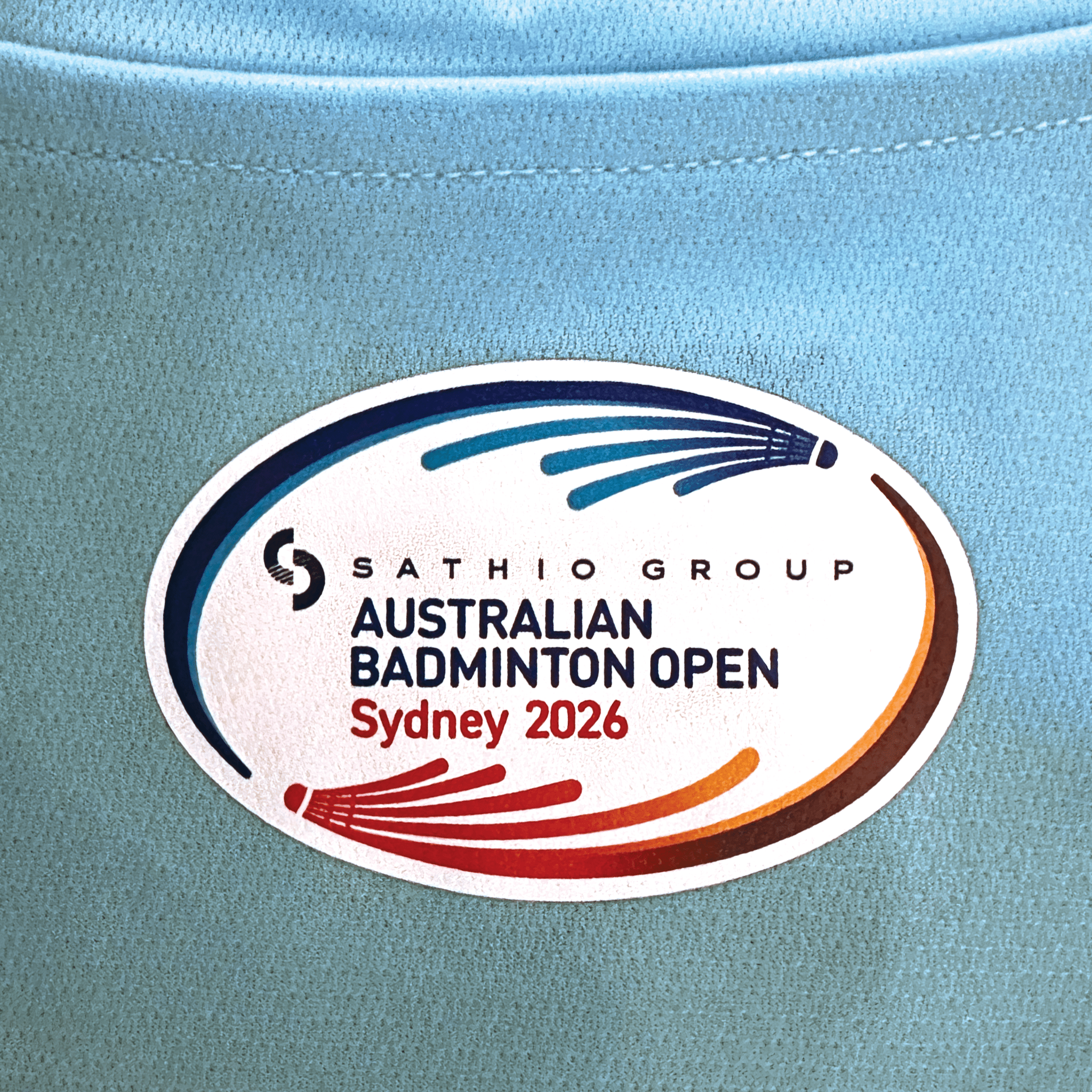 Victor Australian Badminton Open Souvenir Sports Shirt T-ABO26 R (Aqua) MEN'S - 2G SPORTS