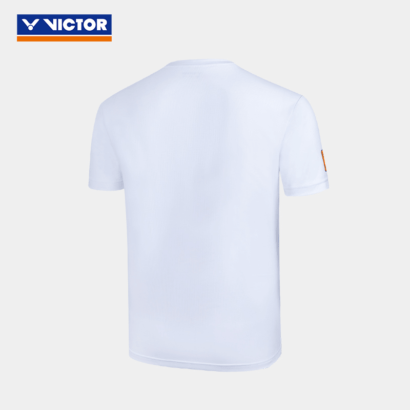Victor Badminton Sports Shirt T-50031 A (White) UNISEX - 2G SPORTS