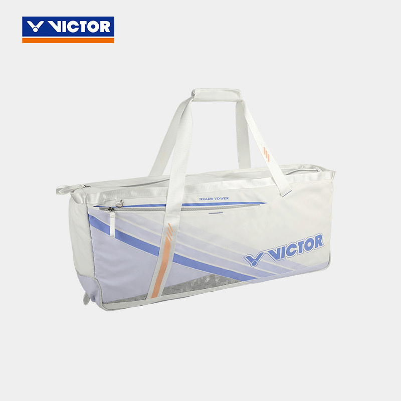 Victor Badminton Tournament Bag (6pcs) BR5660 AM (White/ Blue) - 2G SPORTS