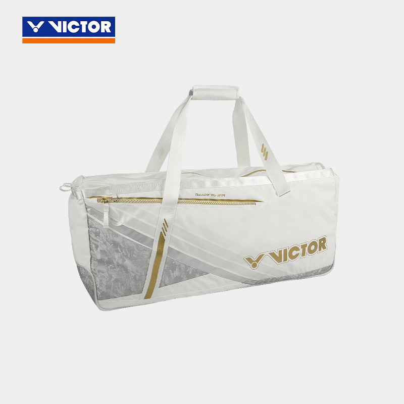 Victor Badminton Tournament Bag (6pcs) BR5660 AX (White/ Gold) - 2G SPORTS