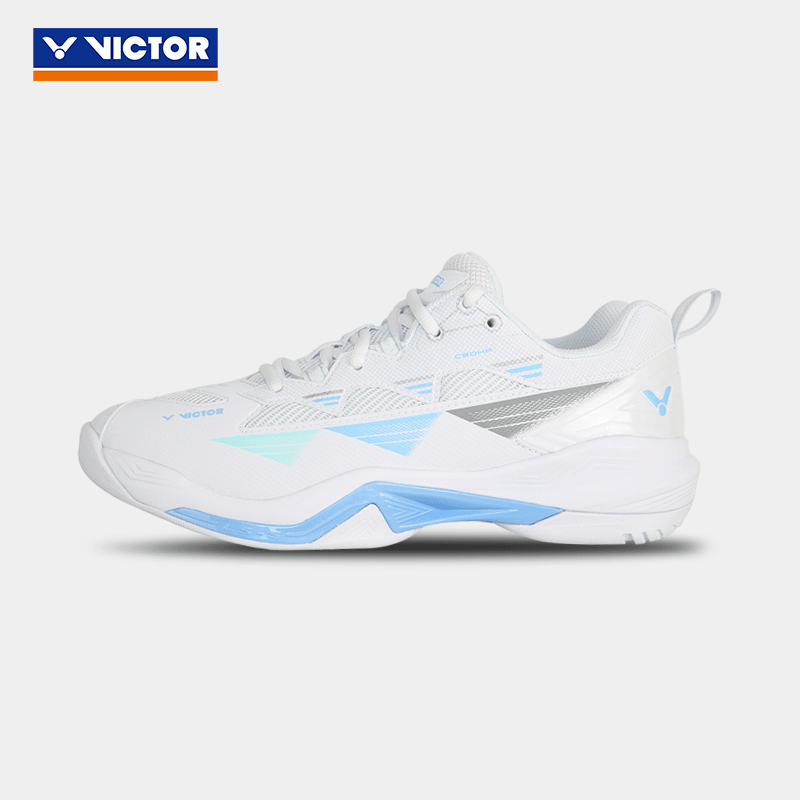 Victor C90HP AM Badminton Shoes (White/ Blue) MEN'S - 2G SPORTS