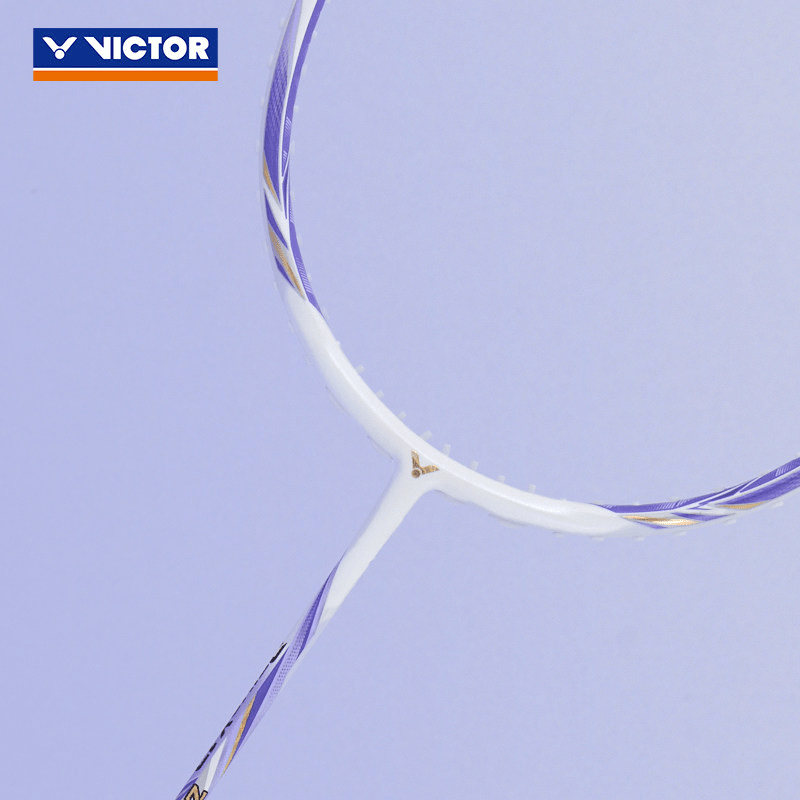Victor DriveX 12 ZSW AJ (White/ Purple) Badminton Racquet (UNSTRUNG) - 2G SPORTS