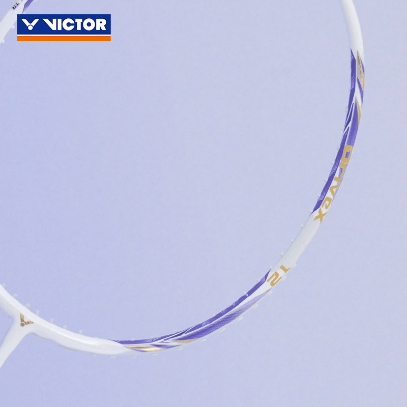 Victor DriveX 12 ZSW AJ (White/ Purple) Badminton Racquet (UNSTRUNG) - 2G SPORTS