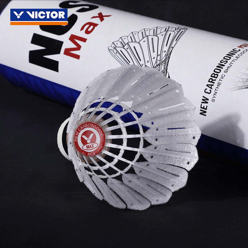 Victor NCS MAX Synthetic Badminton Shuttlecocks One Tube - 2G SPORTS