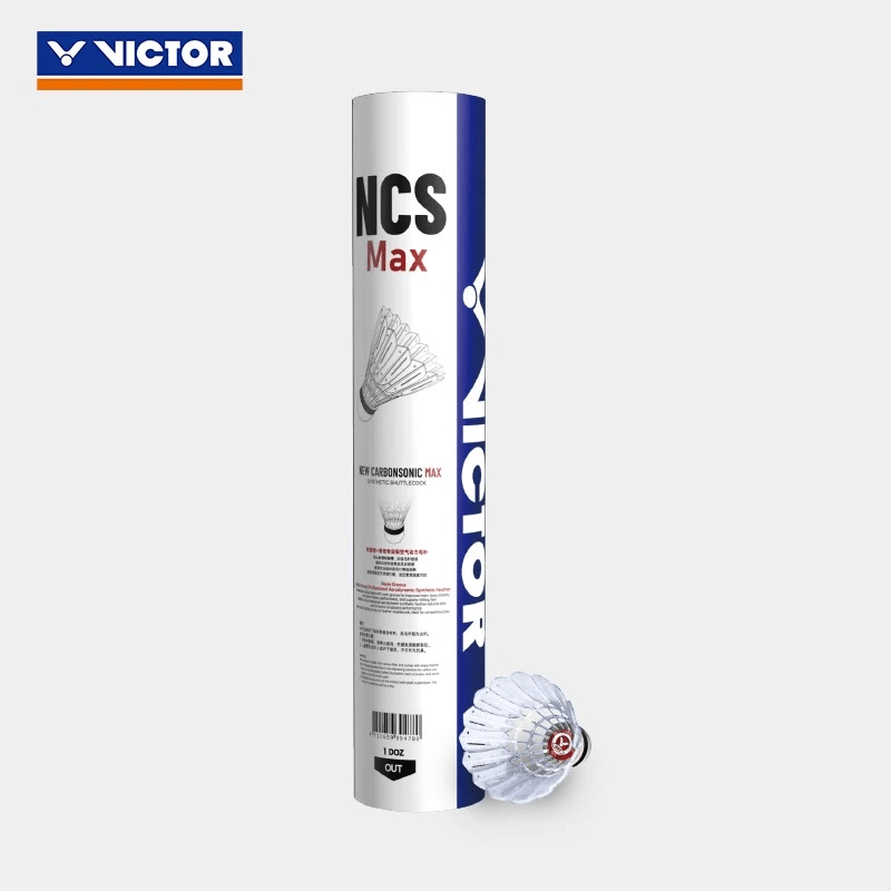 Victor NCS MAX Synthetic Badminton Shuttlecocks One Tube - 2G SPORTS