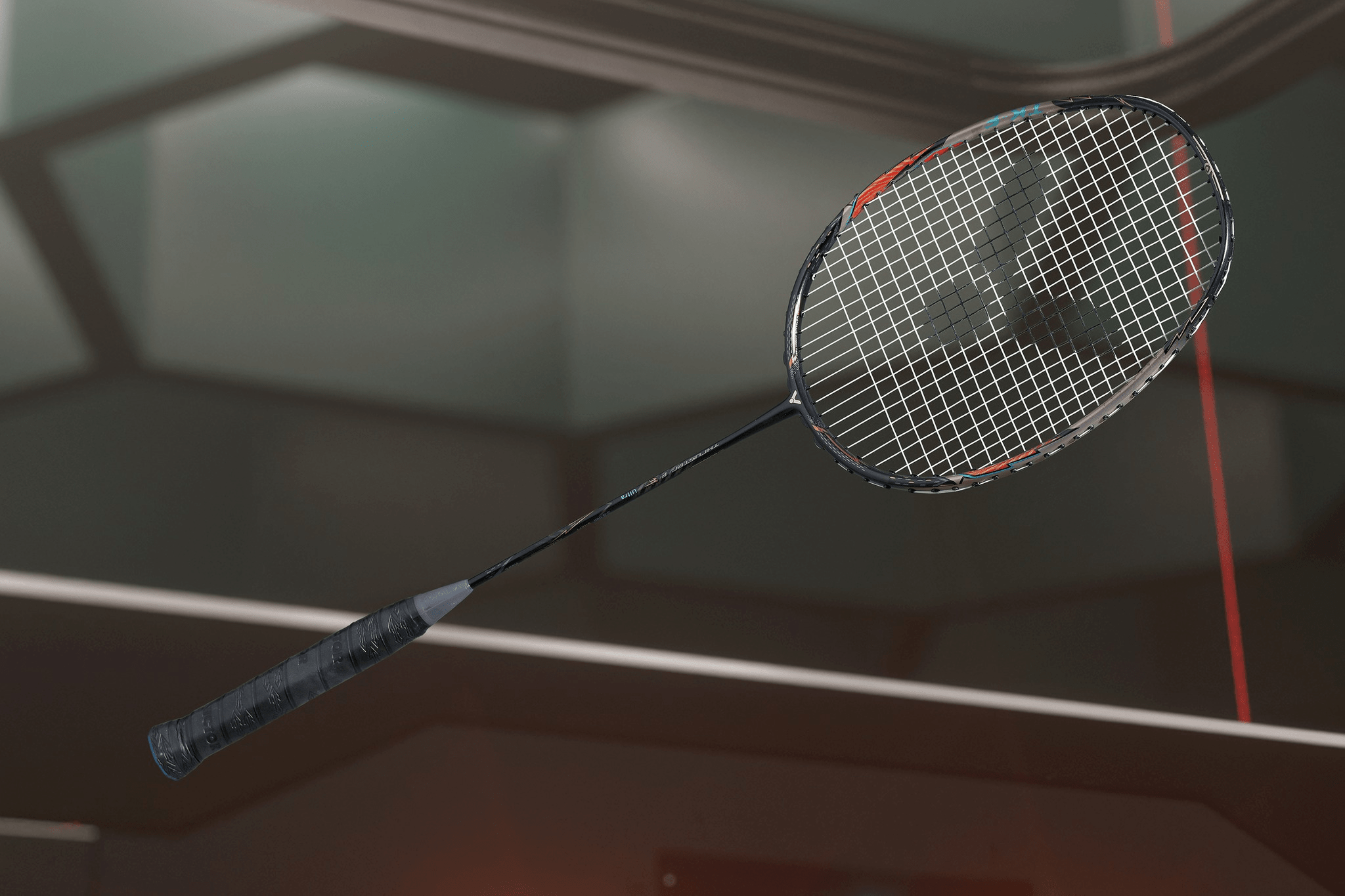 Victor Thruster F Ultra Badminton Racquet Black (UNSTRUNG) - 2G SPORTS