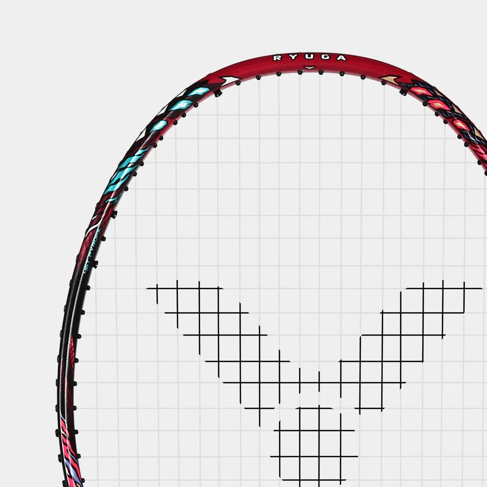 Victor Thruster Ryuga III CQ (Black/ Pink) Badminton Racquet (UNSTRUNG) - 2G SPORTS