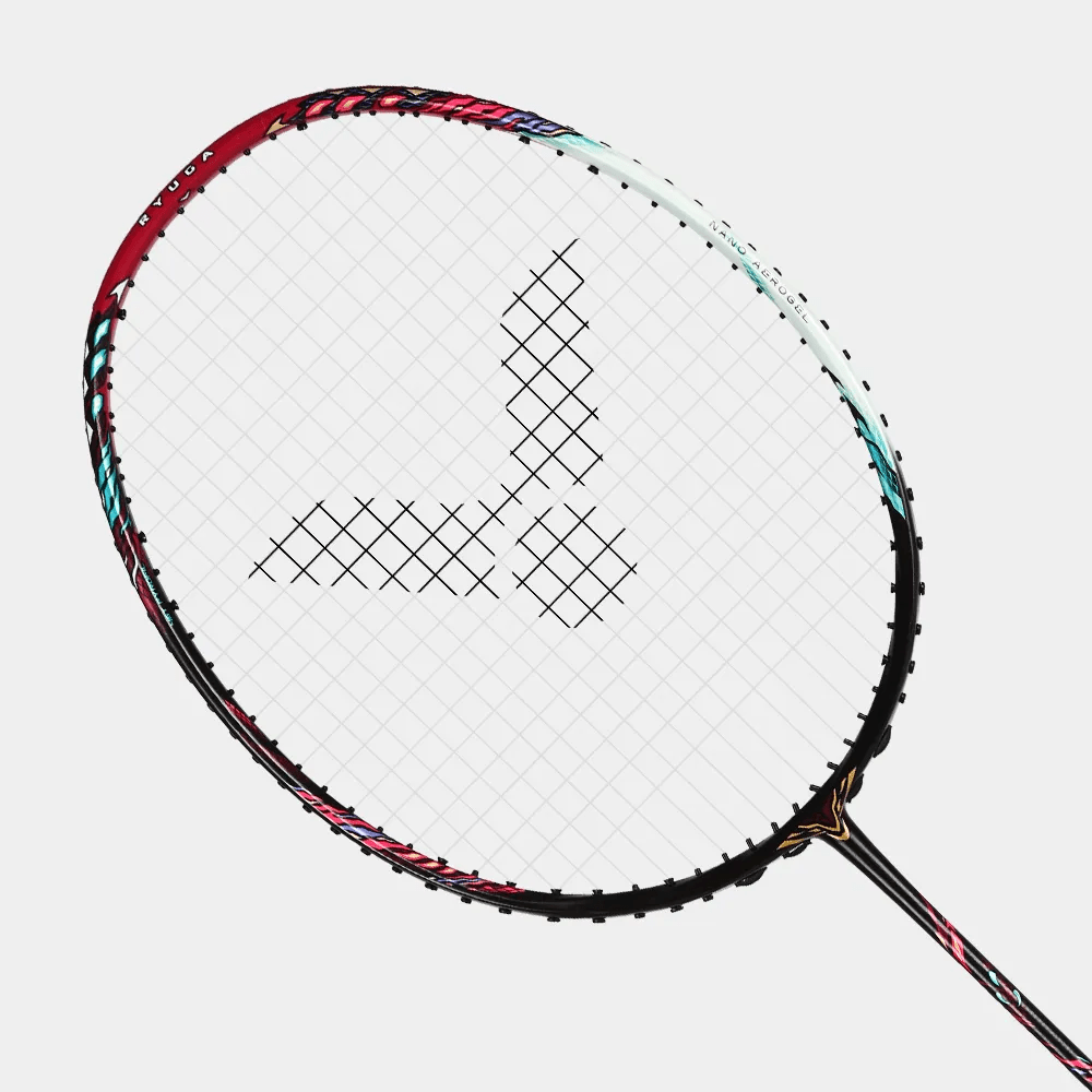 Victor Thruster Ryuga III CQ (Black/ Pink) Badminton Racquet (UNSTRUNG) - 2G SPORTS