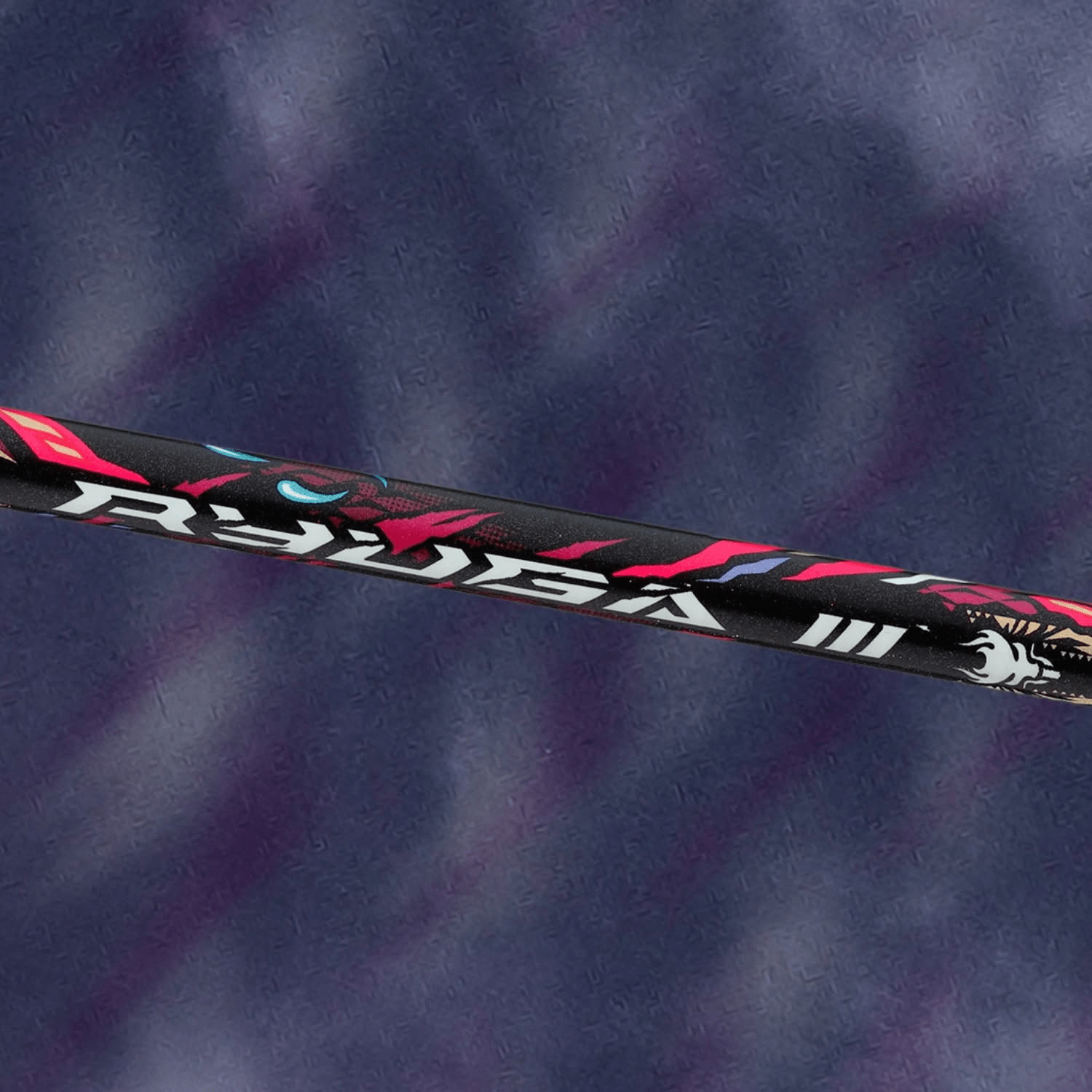 Victor Thruster Ryuga III CQ (Black/ Pink) Badminton Racquet (UNSTRUNG) - 2G SPORTS