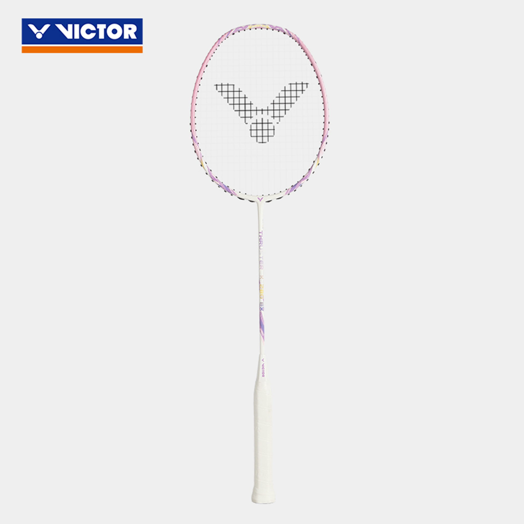Victor Thruster TK-280EX T (Purple) Badminton Racquet (Ready to Go) - 2G SPORTS
