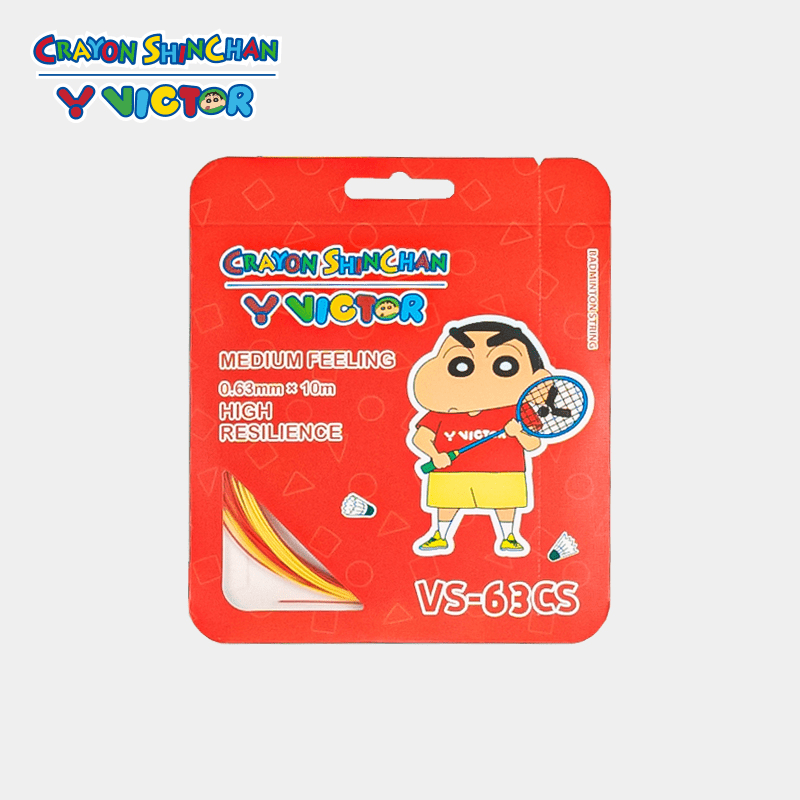 Victor X Crayon Shin-Chan Badminton String VS-63CS Single Pack - 2G SPORTS