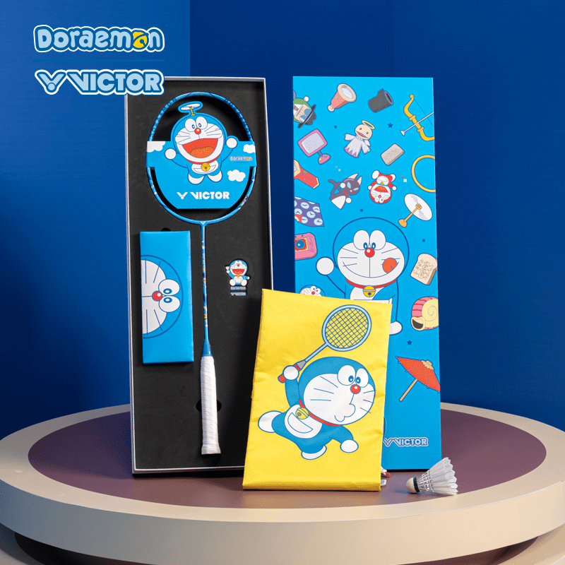 Victor X Doraemon Badminton Racquet Giftbox DX-DRM GB (UNSTRUNG) - 2G SPORTS
