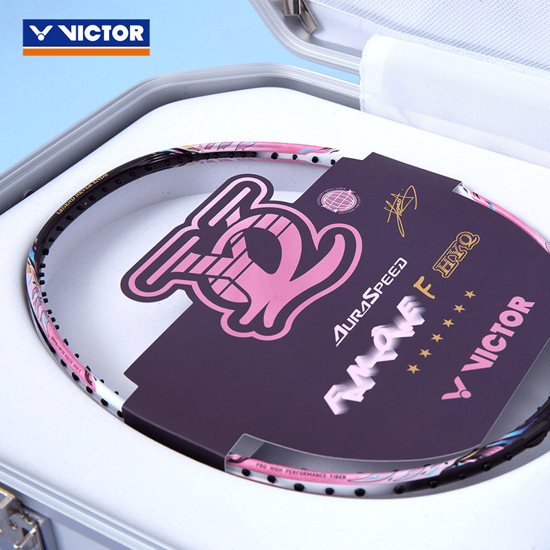Victor X HYQ Auraspeed FANTÔME F HYQ GB Badminton Racquet Giftbox (UNSTRUNG) - 2G SPORTS