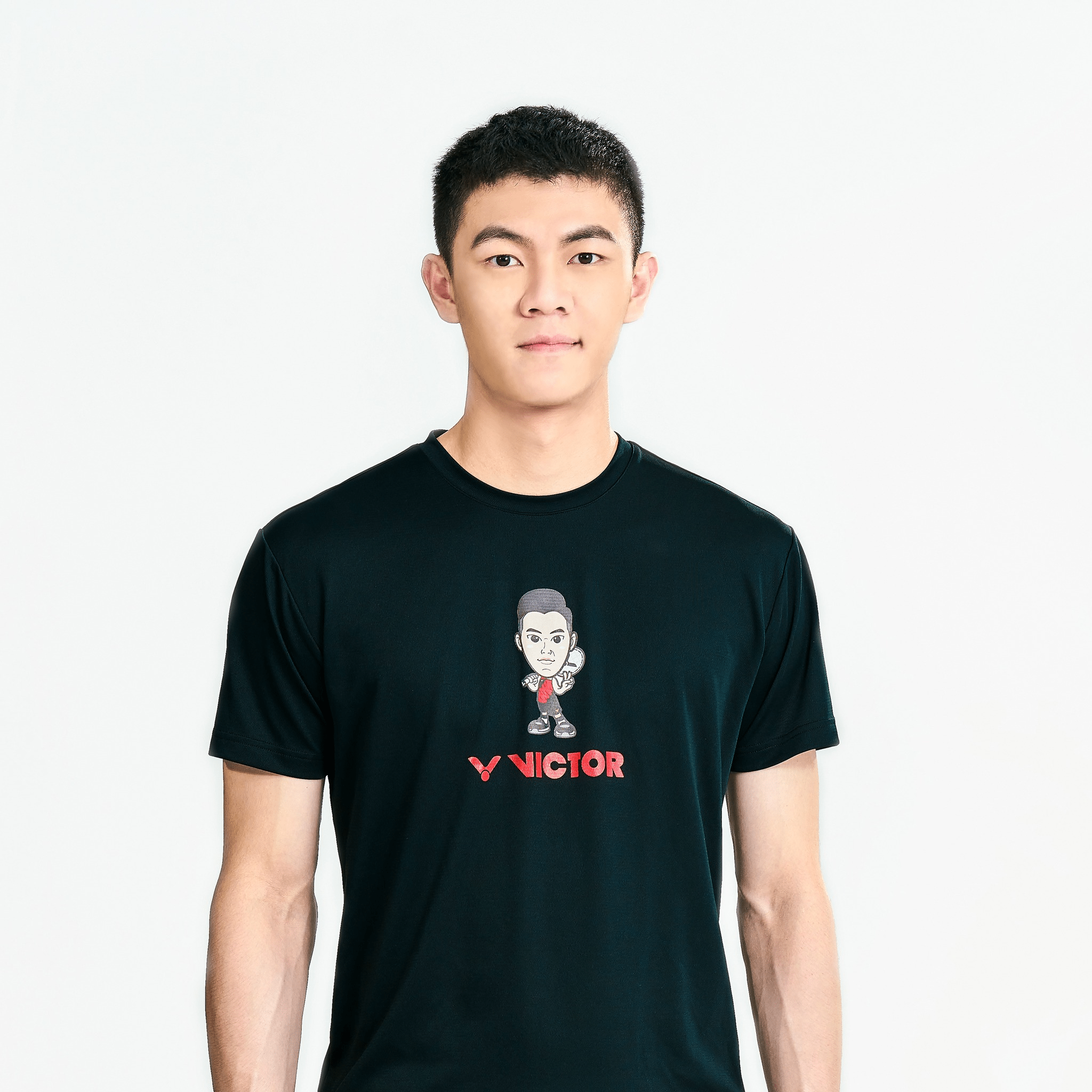 Victor X LZJ Cartoon Sports Shirt T20055C (Black) UNISEX - 2G SPORTS
