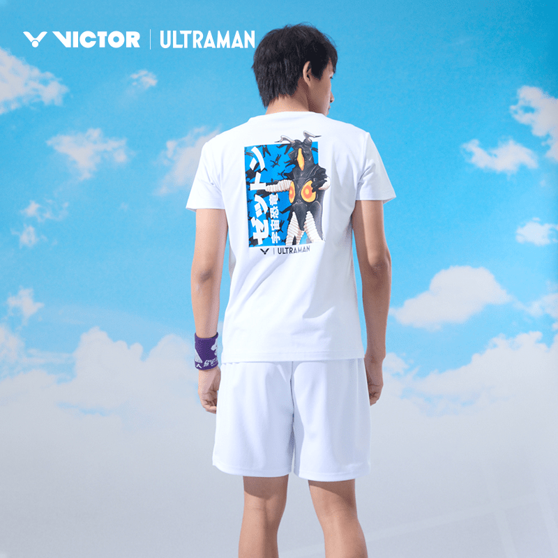 Victor X Ultraman Fashion Shirt T-503UTM (White) UNISEX - 2G SPORTS