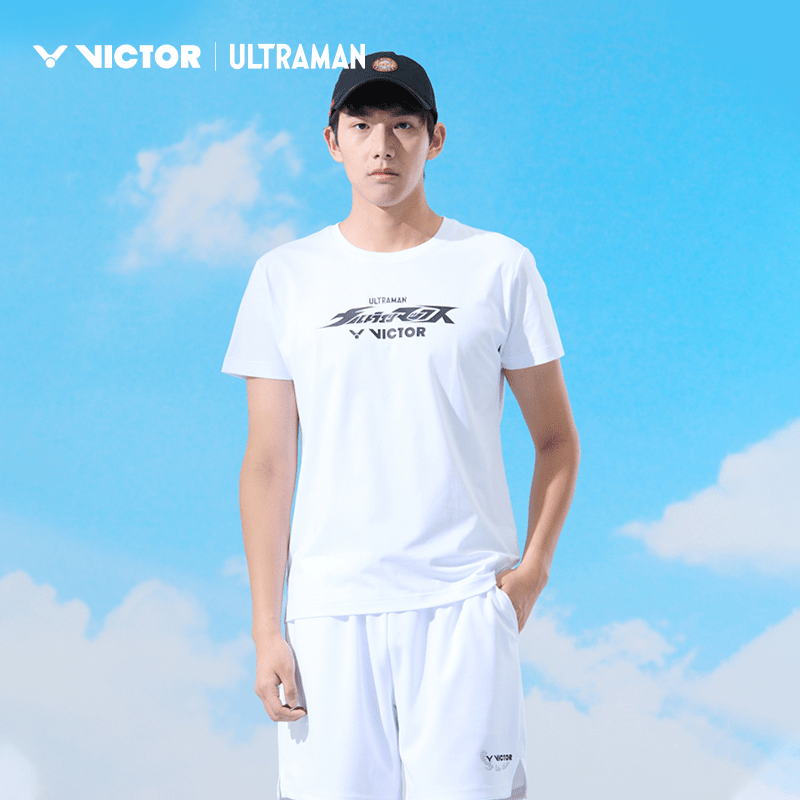 Victor X Ultraman Fashion Shirt T-503UTM (White) UNISEX - 2G SPORTS