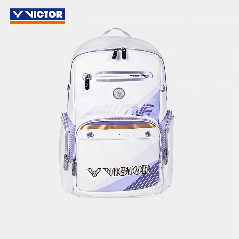 Victor X ZSW Backpack BR5080ZSW (White/ Pastel Lilac) - 2G SPORTS