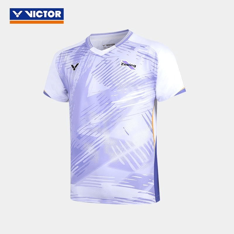 Victor X ZSW Sports Shirt (Fitted Cut) T-601ZSW A (White) UNIXSEX - 2G SPORTS