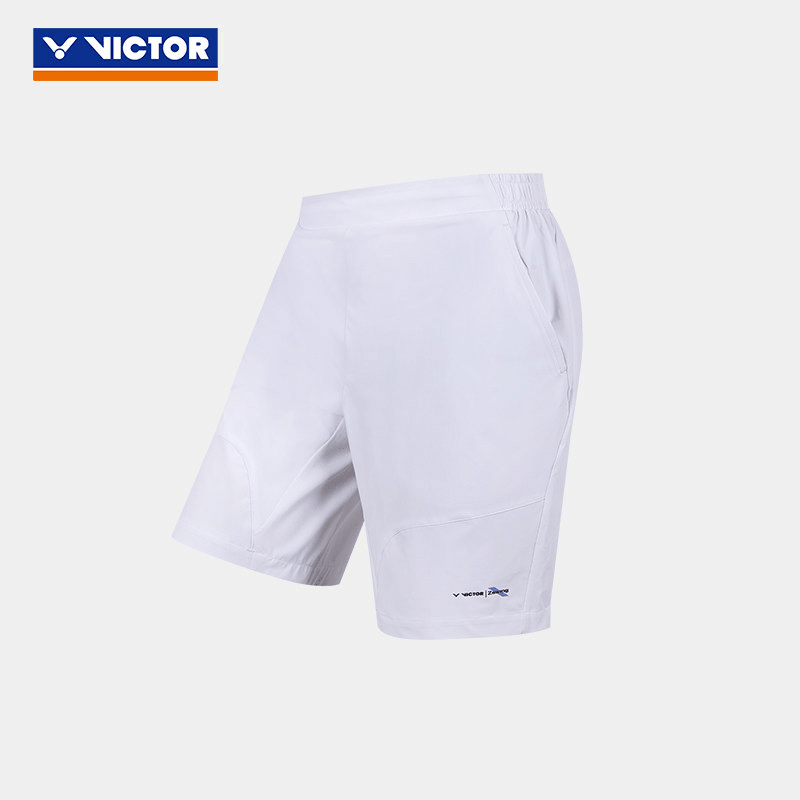 Victor X ZSW Woven Shorts R-605ZSW A (White) UNISEX - 2G SPORTS