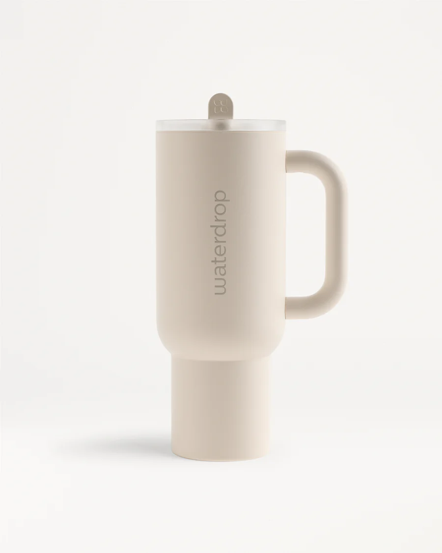 Waterdrop® Explorer Tumbler 1.1L White - 2G SPORTS