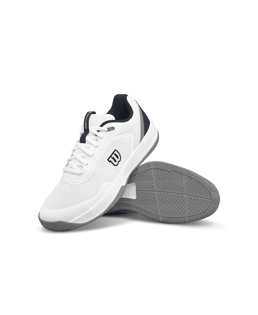 Wilson Courtglide All-Court Tennis Shoes (White/ Navy) MEN'S - 2G SPORTS