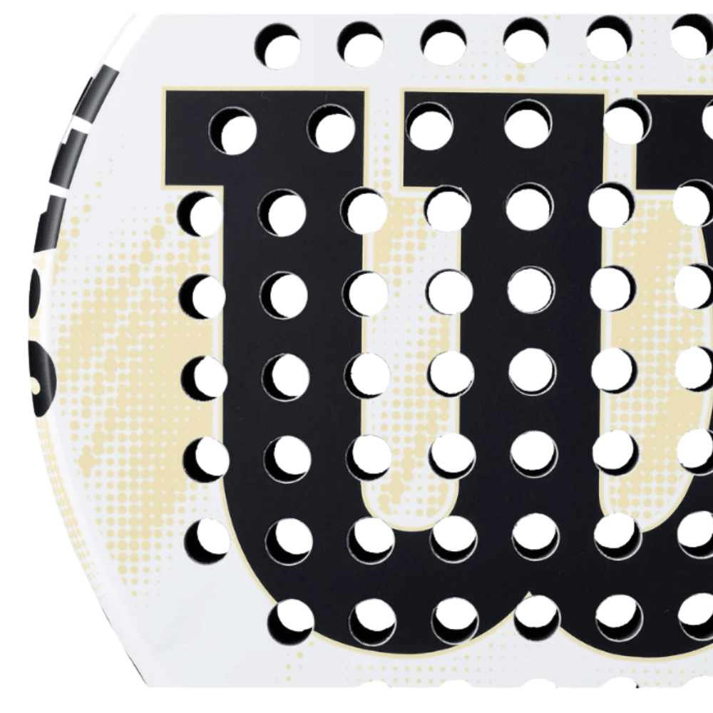 Wilson Optix V2 Lite (White) Padel Racquet (355g) - 2G SPORTS