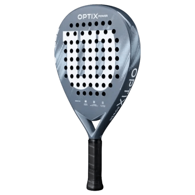 Wilson Optix V2 Power (Blue) Padel Racquet (360g) - 2G SPORTS