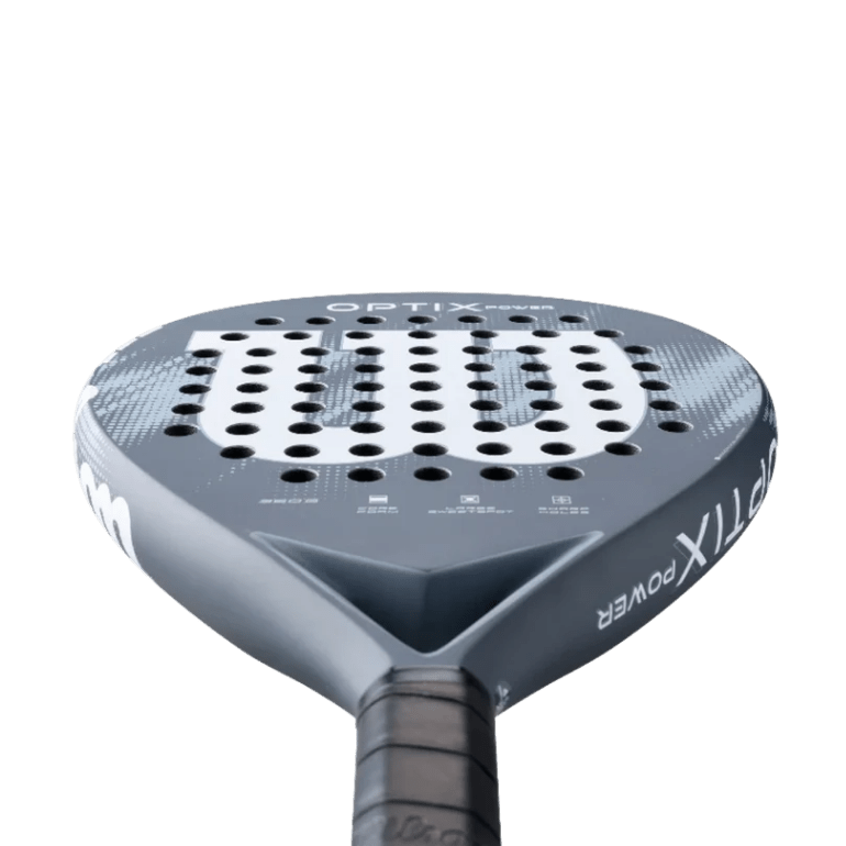 Wilson Optix V2 Power (Blue) Padel Racquet (360g) - 2G SPORTS