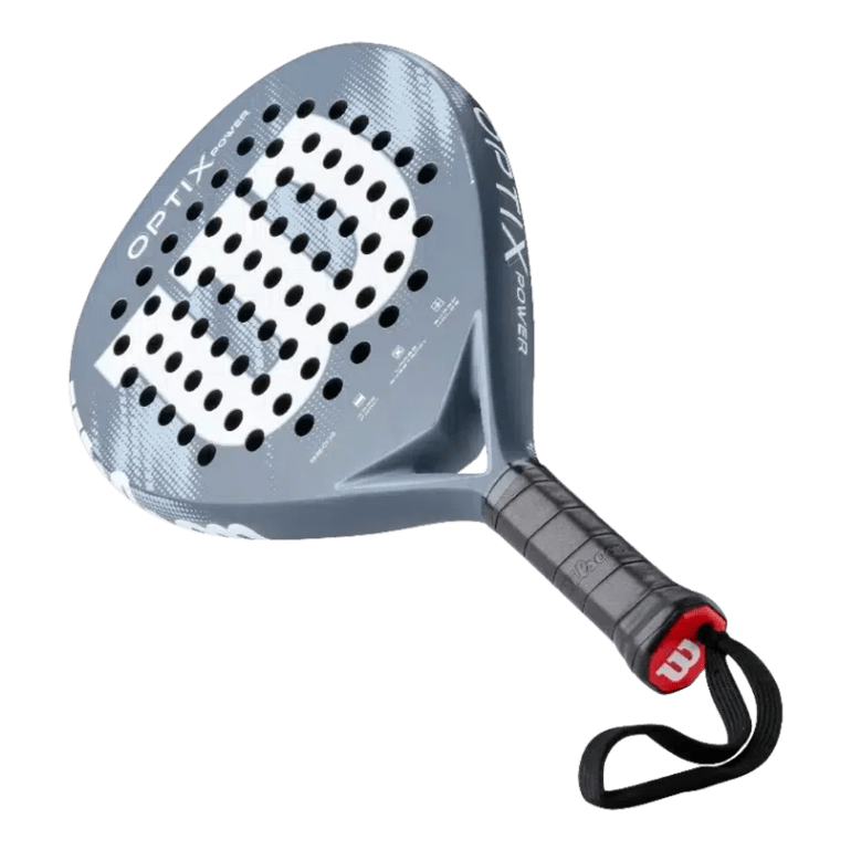Wilson Optix V2 Power (Blue) Padel Racquet (360g) - 2G SPORTS