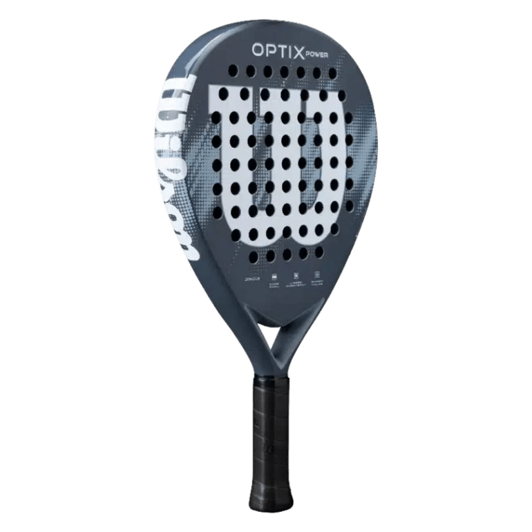 Wilson Optix V2 Power (Blue) Padel Racquet (360g) - 2G SPORTS