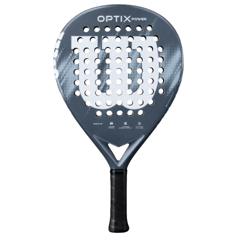 Wilson Optix V2 Power (Blue) Padel Racquet (360g) - 2G SPORTS