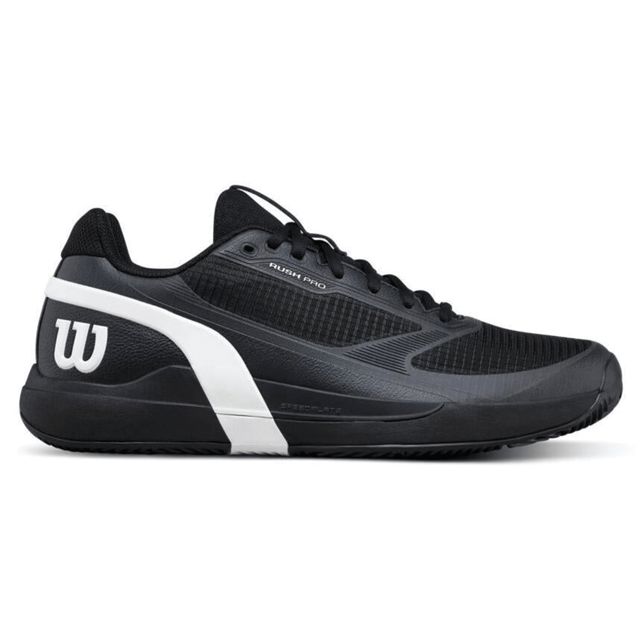 Wilson Rush PRO 5.0 Clay-Court Tennis Shoes (Black/ White) MEN'S - 2G SPORTS