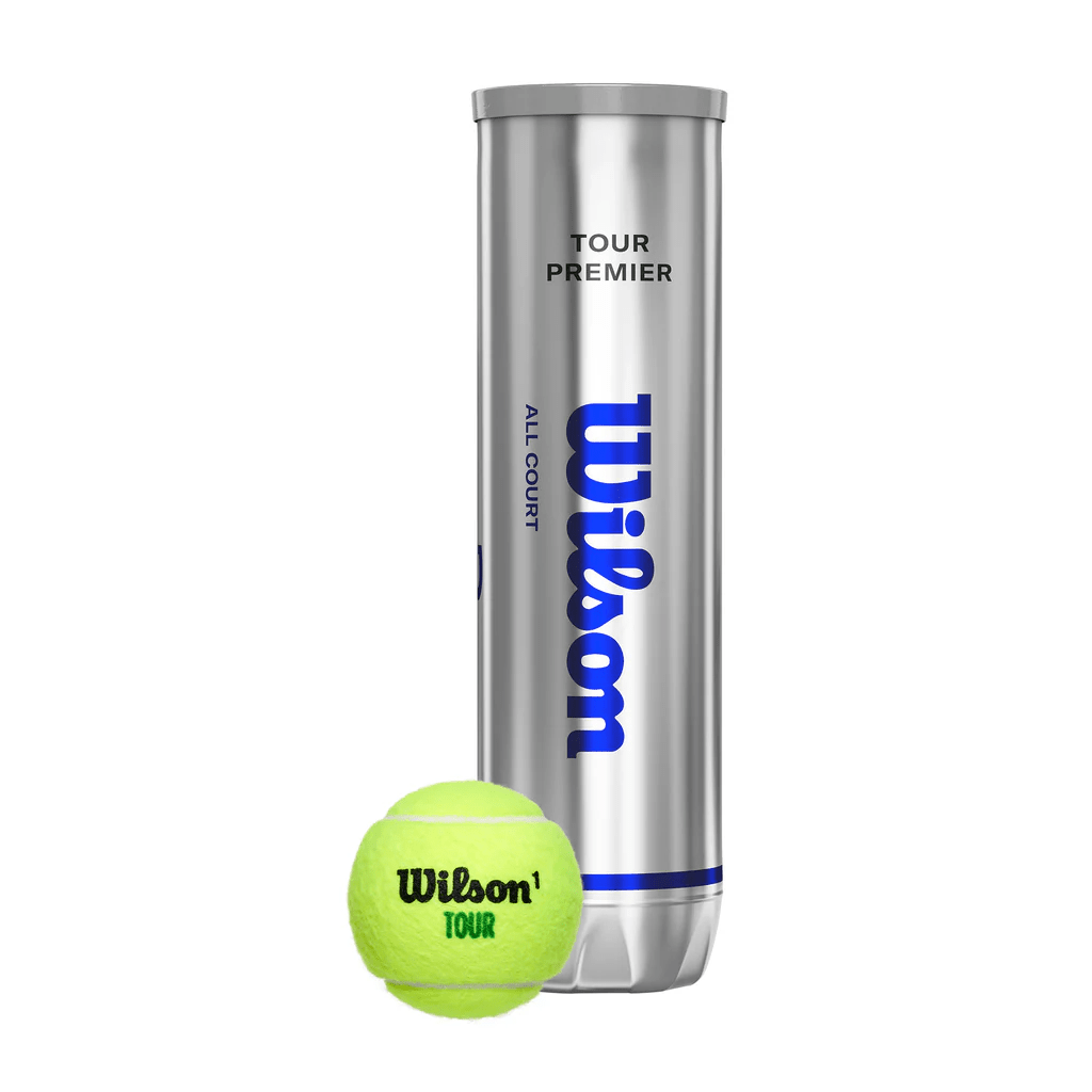 Wilson Tour Premier All-Court 4 Ball 18 Can Tennis Balls - 2G SPORTS