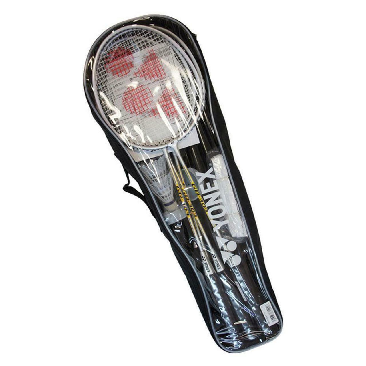 Yonex 4 Racquet Badminton Set With Net & Two Shuttlecocks GR-303S(set) - 2G SPORTS