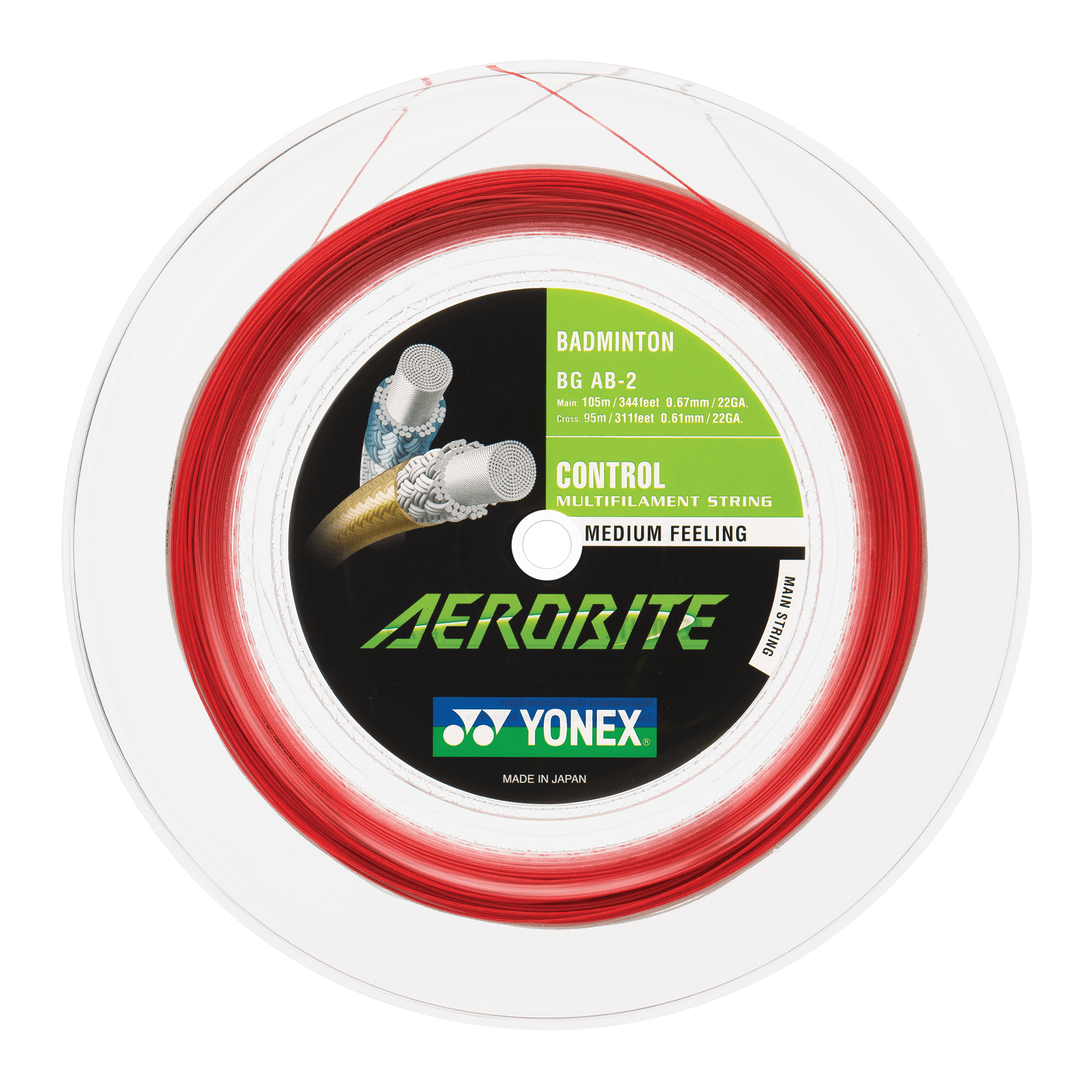 Yonex AeroBite Badminton Strings 200M - 2G SPORTS