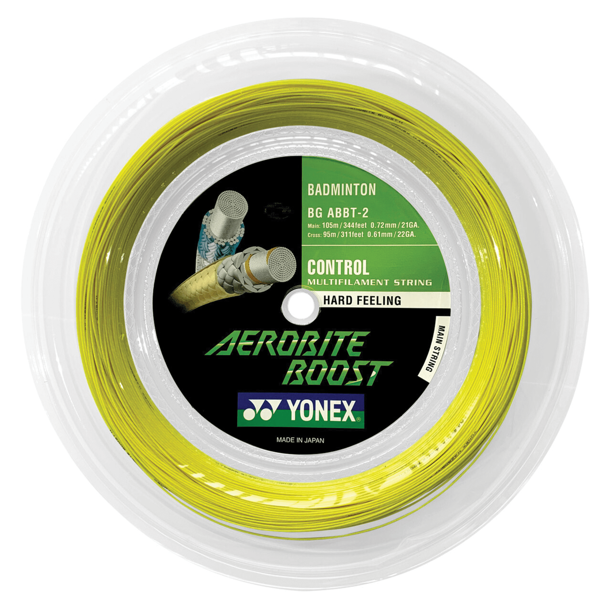 Yonex AeroBite Boost Badminton Strings 200M - 2G SPORTS