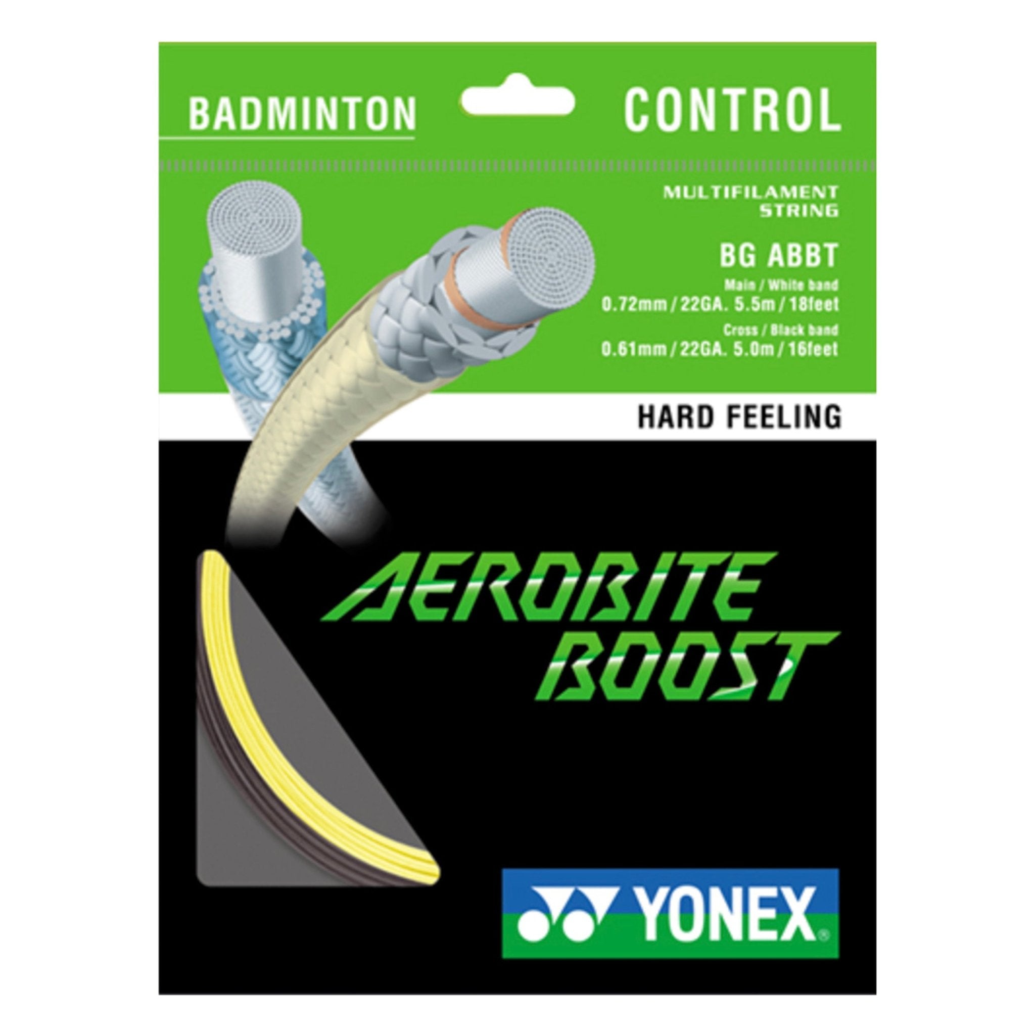 Yonex AeroBite Boost Badminton Strings Single Pack - 2G SPORTS