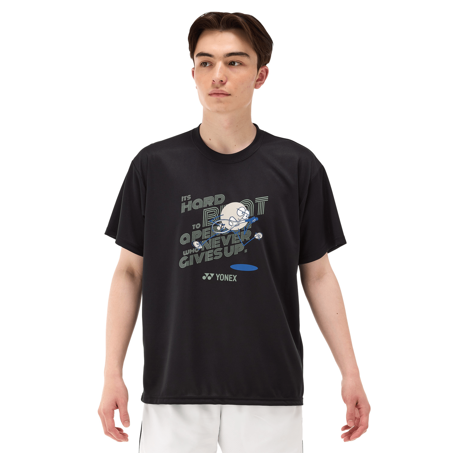 Yonex Badminton/ Tennis Sports Shirt 16726Y (Black) (Made in Japan) MEN'S - 2G SPORTS