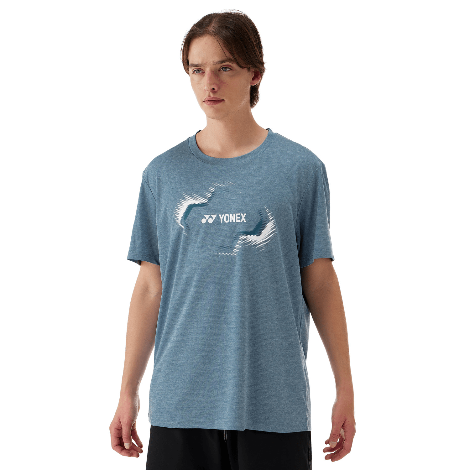 Yonex Badminton/ Tennis Sports Shirt (Fitted Style) 16806 (Felt Blue) MEN'S - 2G SPORTS