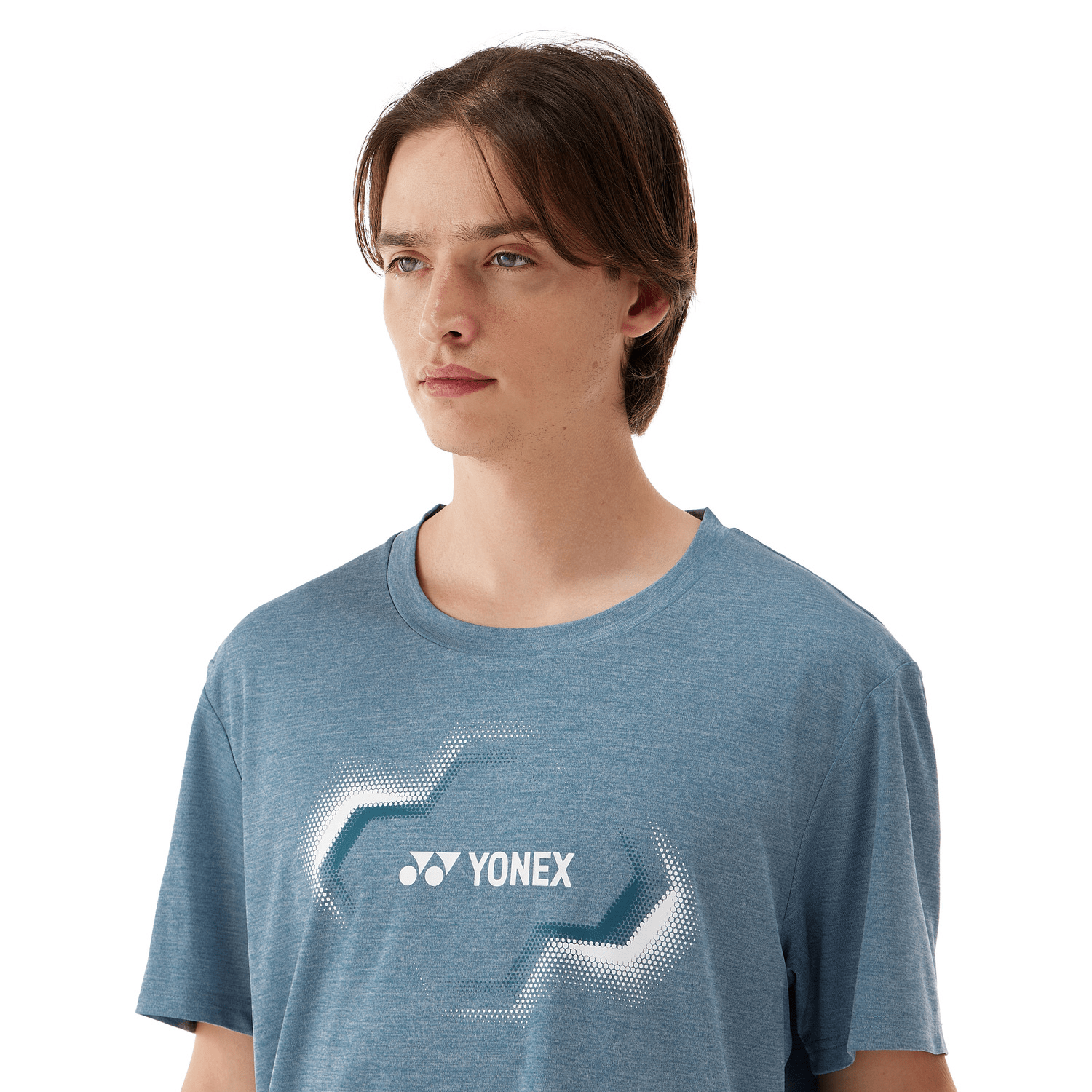 Yonex Badminton/ Tennis Sports Shirt (Fitted Style) 16806 (Felt Blue) MEN'S - 2G SPORTS