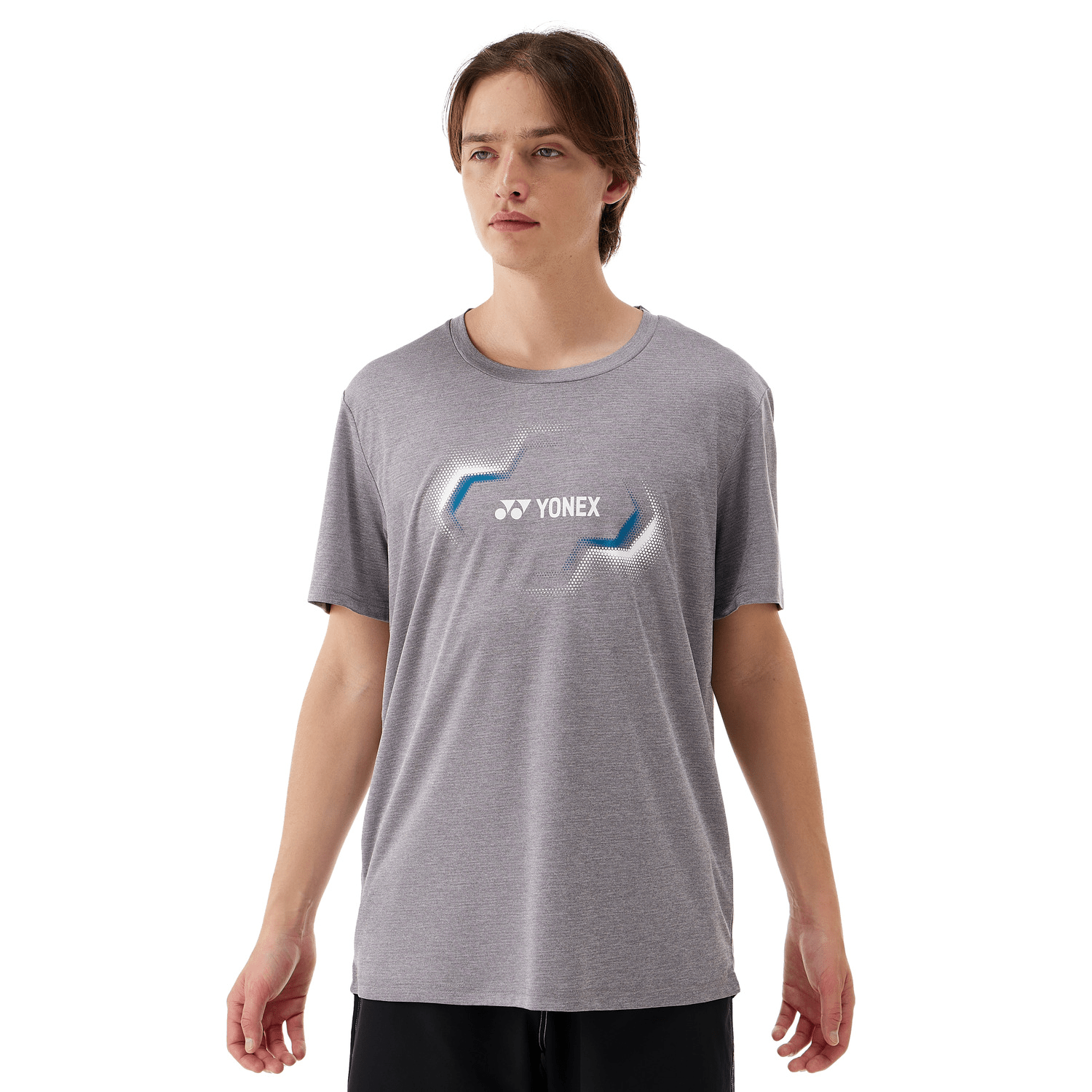 Yonex Badminton/ Tennis Sports Shirt (Fitted Style) 16806 (Gray) MEN'S - 2G SPORTS